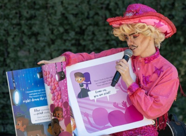 Photo of drag king Woody