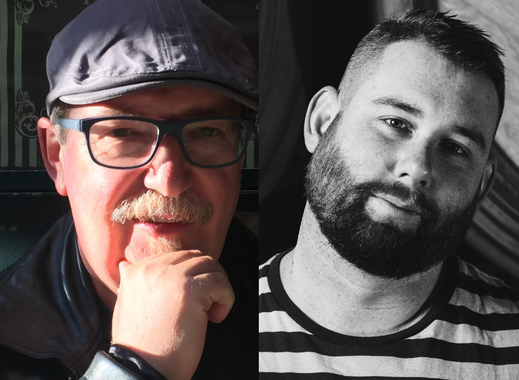 Photo of authors James Dunbar and Rhys Gard