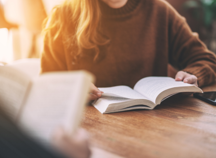 Person reading