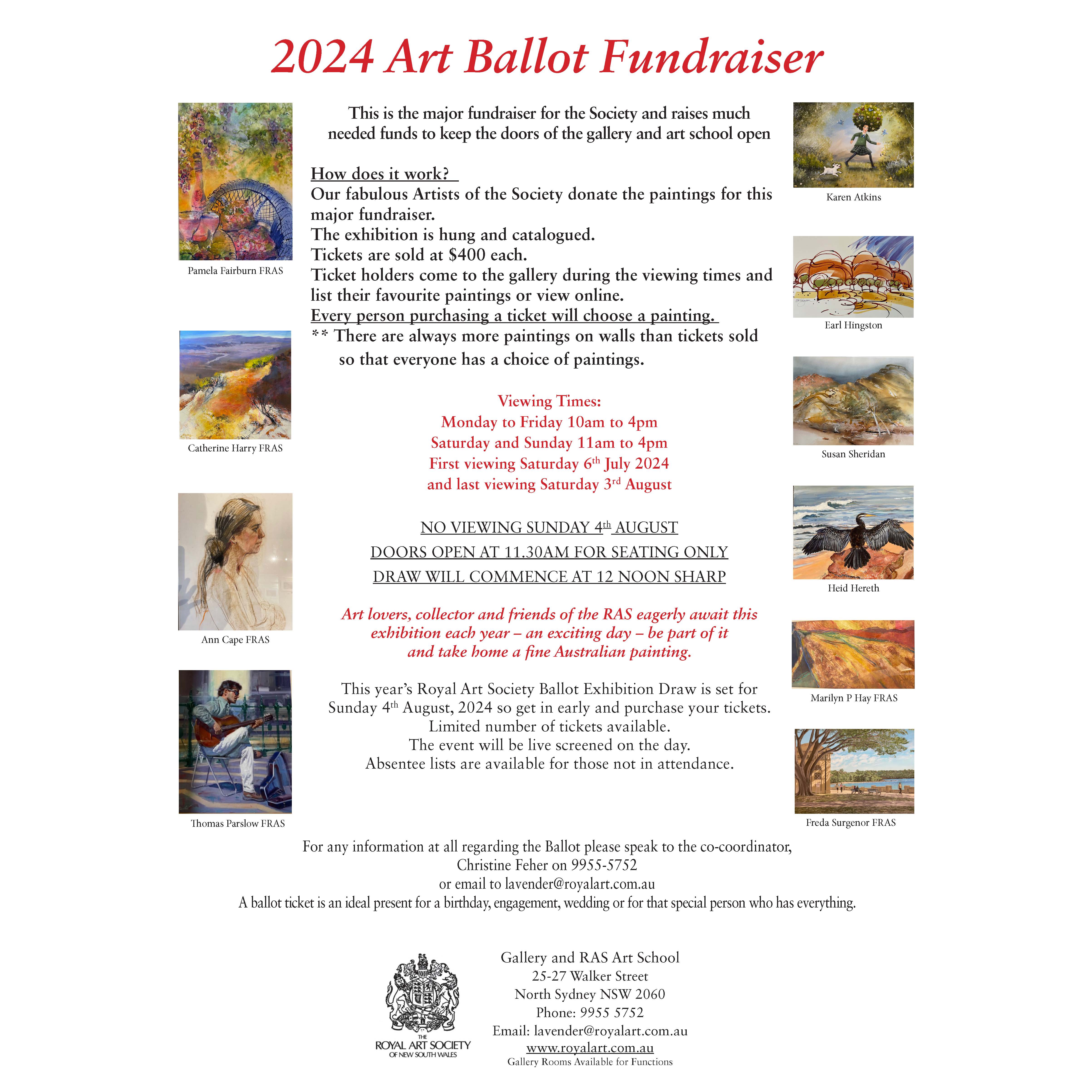 Art Ballot Fundraiser