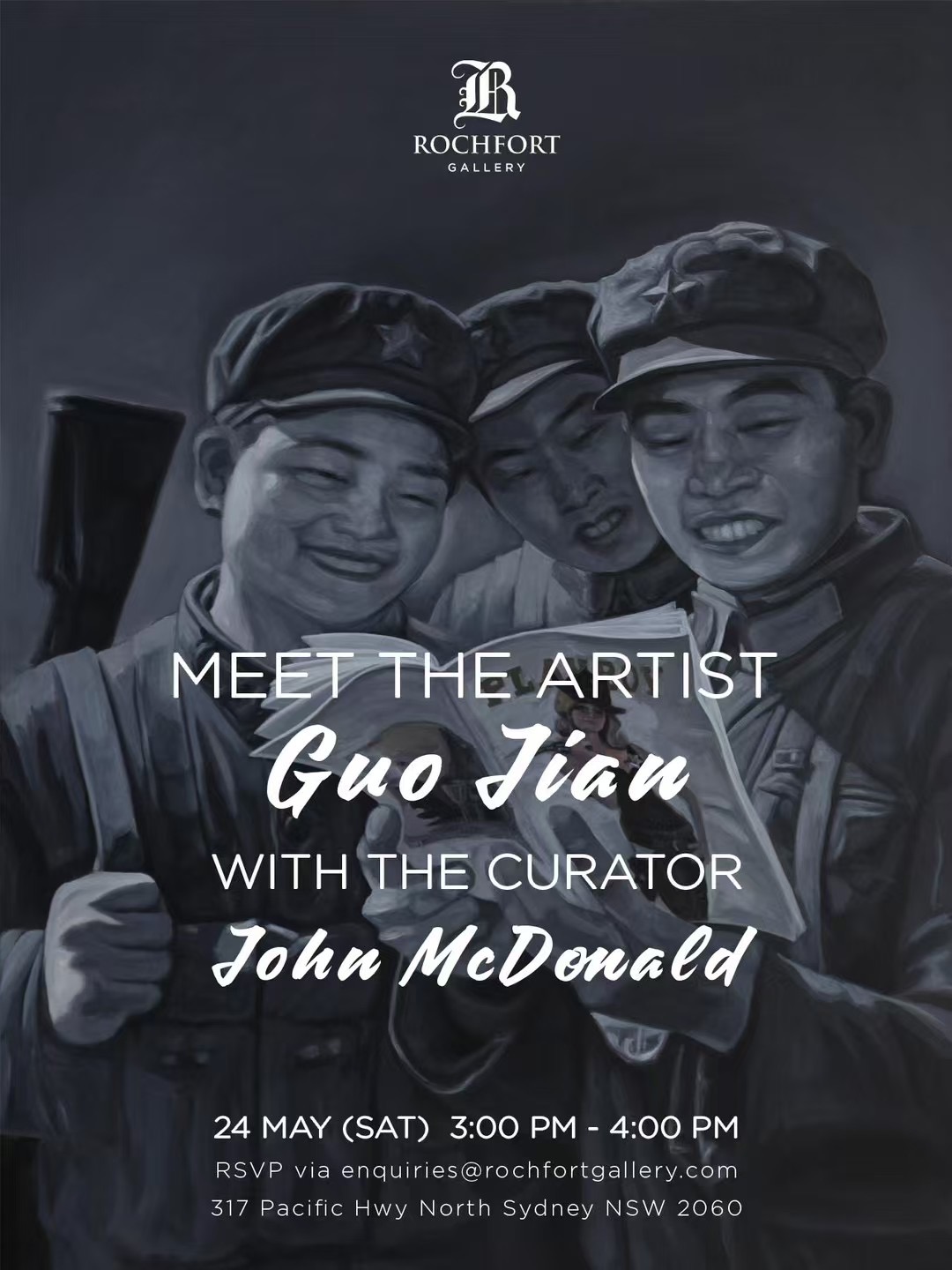 Meet the artist - Guo Jian with the Curator John McDonald