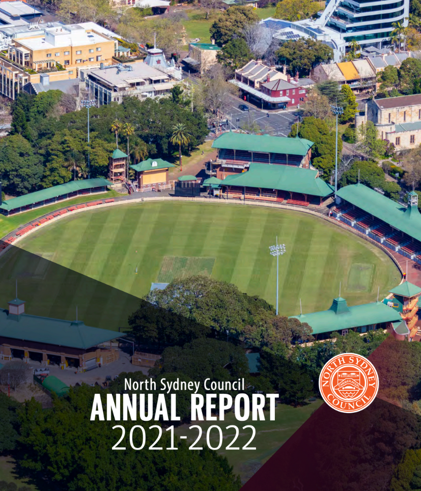 Cover of Annual report 2021 2022