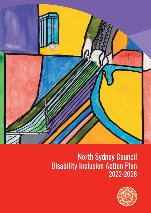 Front cover of Council's Disability Inclusion Action Plan 2022–2026