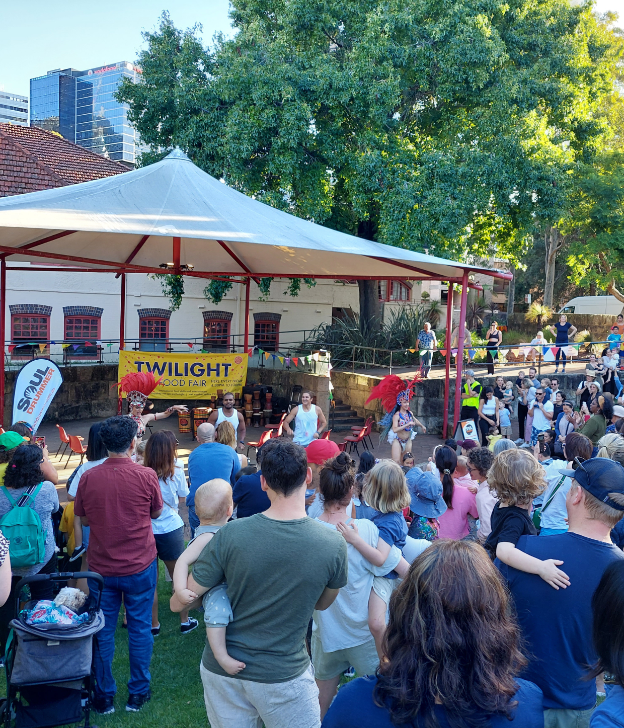 crowd at event