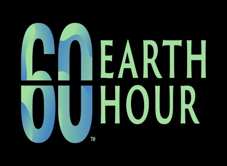 back image with green text that reads '60 Earth Hour'