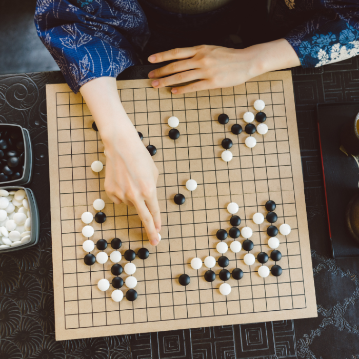 Chinese board game of Go