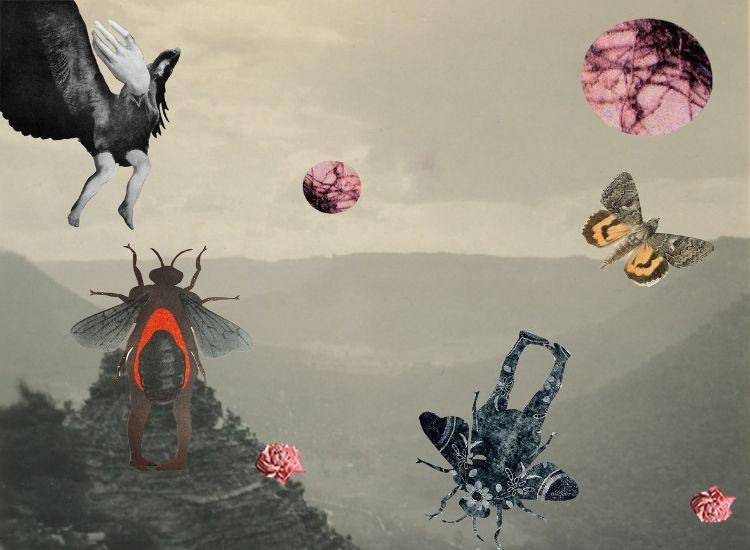 Janet Parker Smith Collage Art work