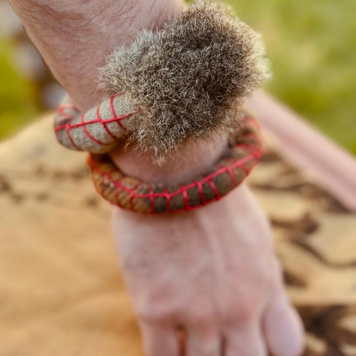 Hand with a bracelet