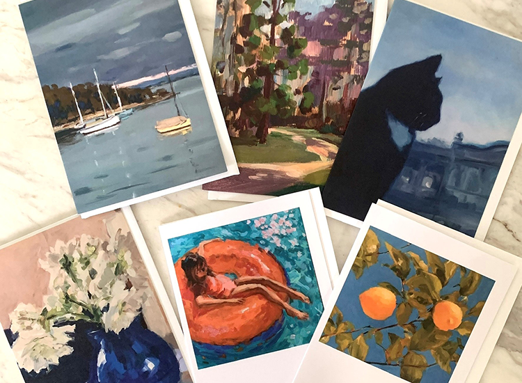 various greeting cards