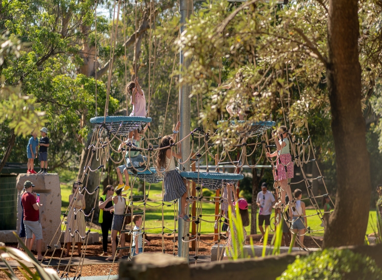 St Leonards Park playground opening -  February 2023