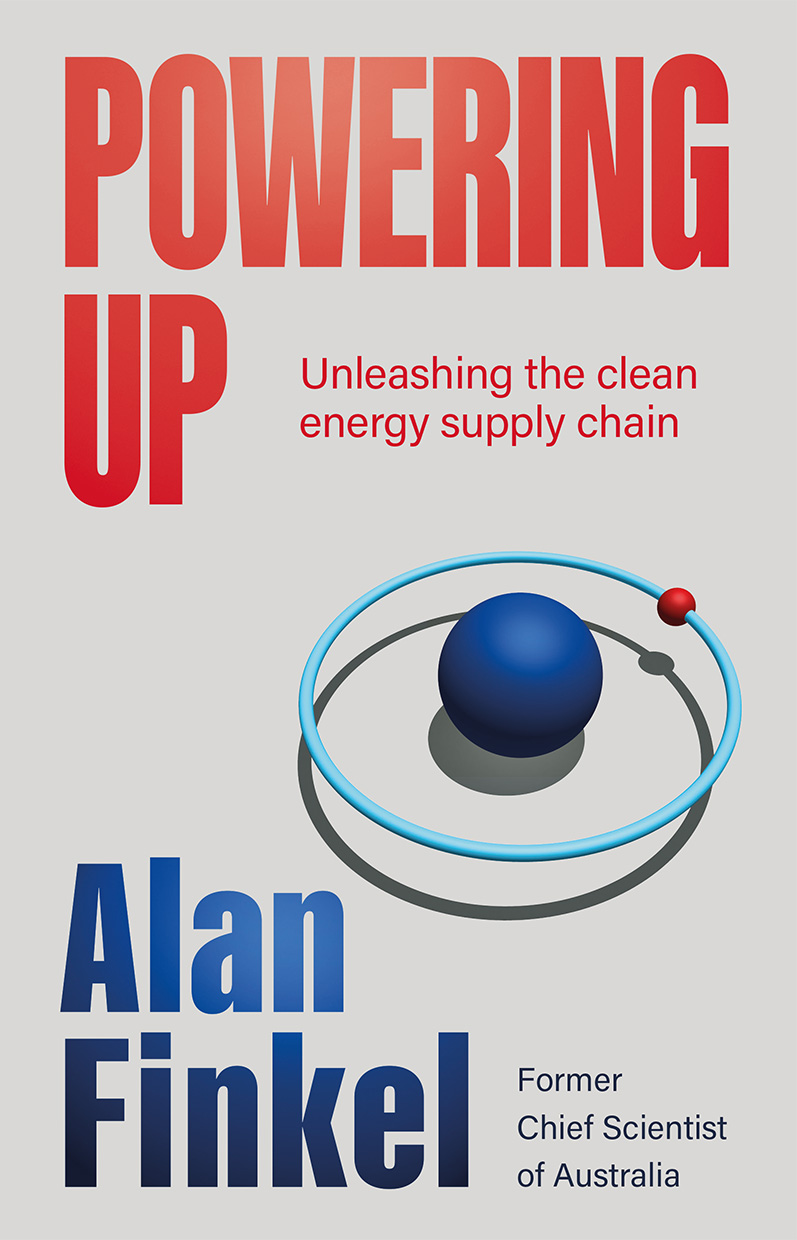 Image of book cover for Alan Finkel's Powering Up