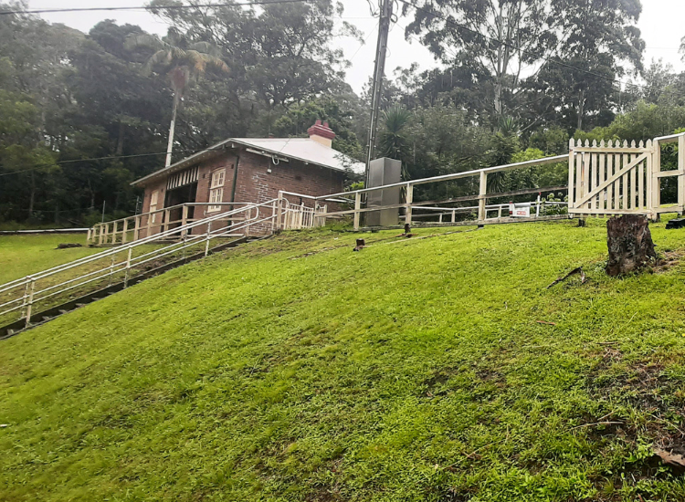 The Quarantine Boat Depot site in Balls Head Peninsula, Waverton