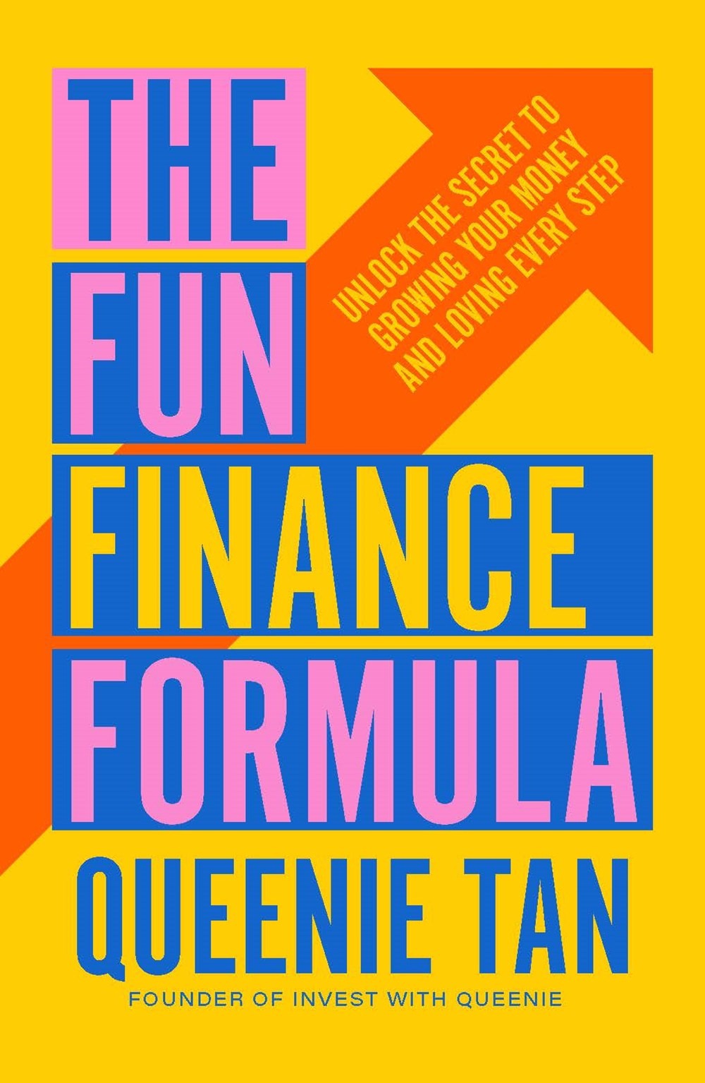 Book cover for 'The Fun Finance Formula' by Queenie Tan.