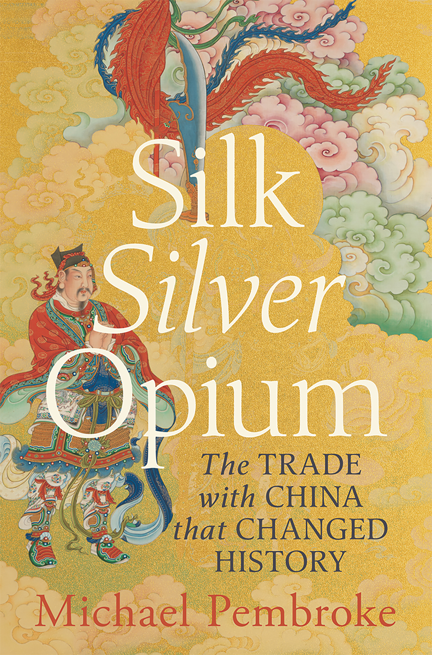 Silk silver opium book cover