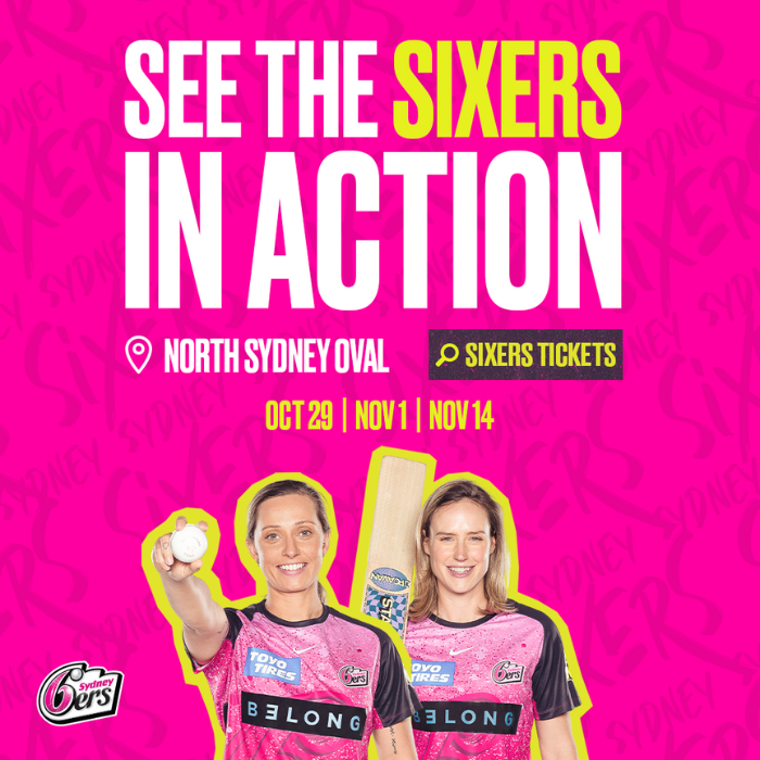 WBBL: Sydney Sixers v Melbourne Stars