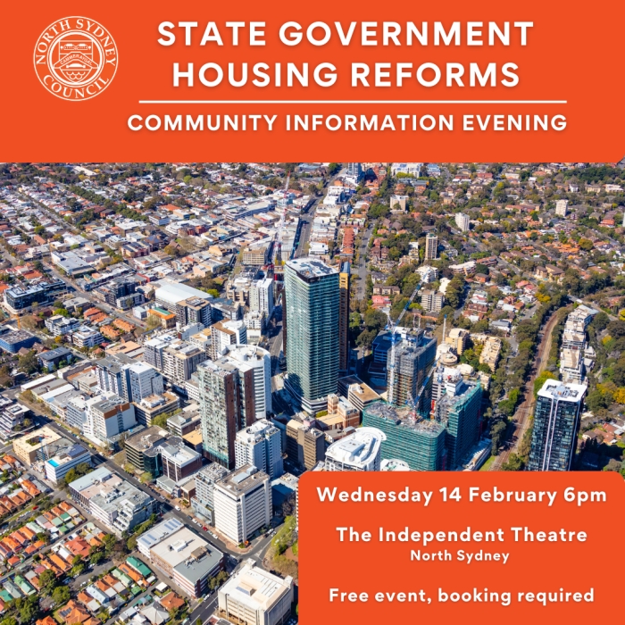 State Government Housing Reforms - Community Information Evening