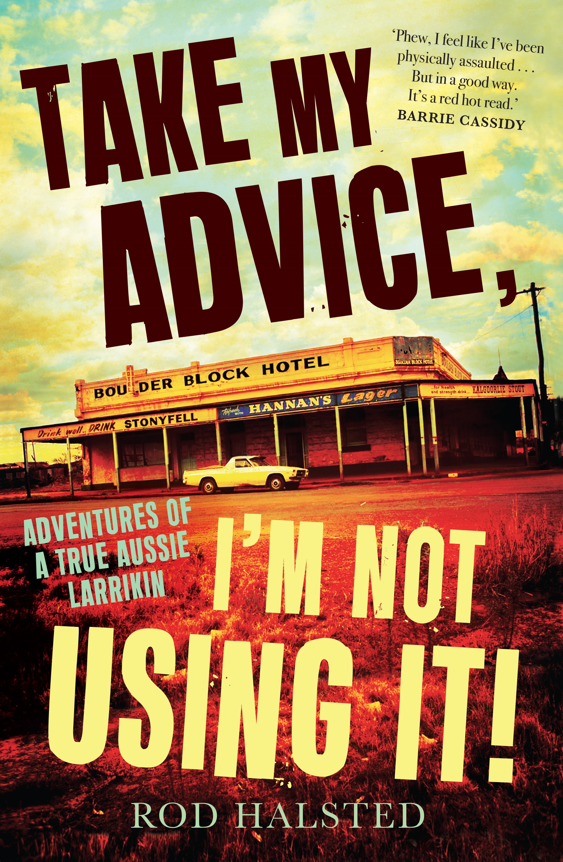 Book cover for 'Take My Advice, I'm Not Using It!'