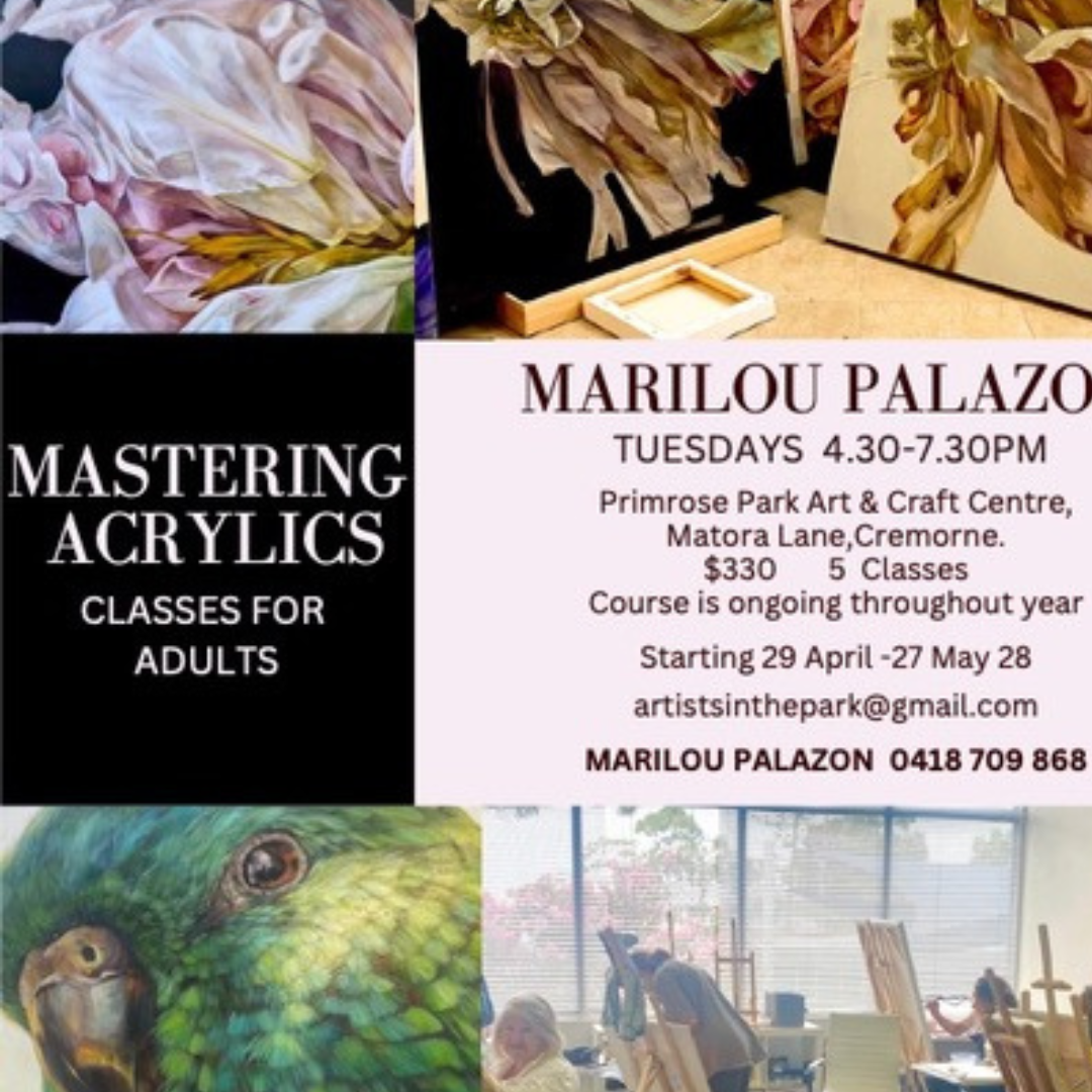 Mastering Acrylics with Marilou Palazon