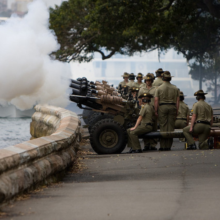 Australia Day 2025 – 21 Gun Salute and Ferrython