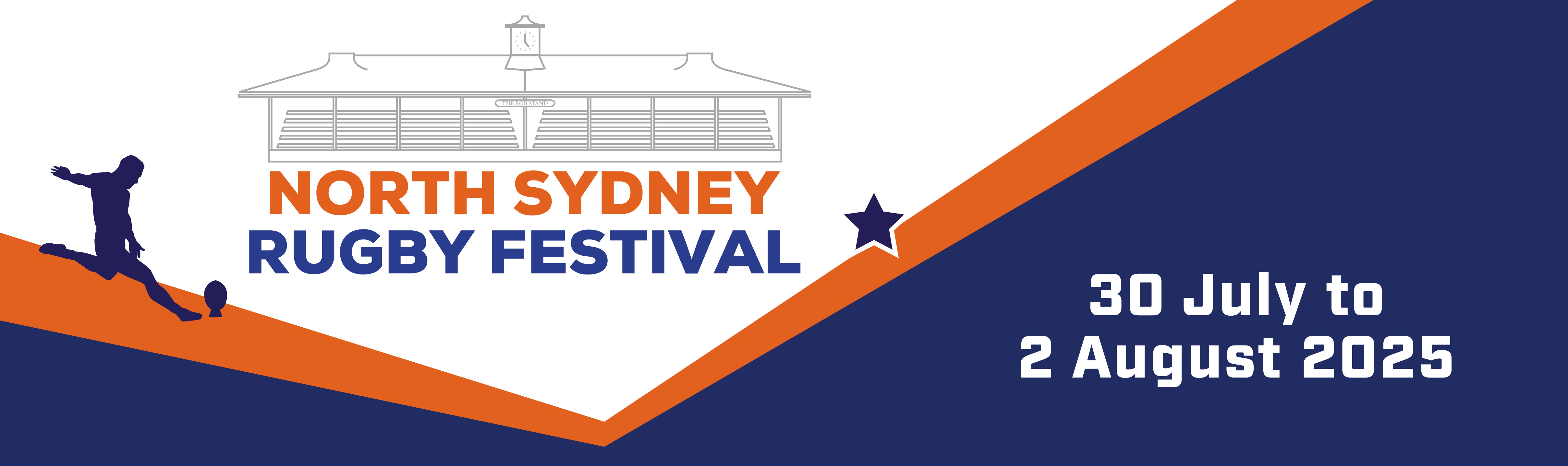 Graphic that reads North Sydney Rugby Festival 30 July to 2 August
