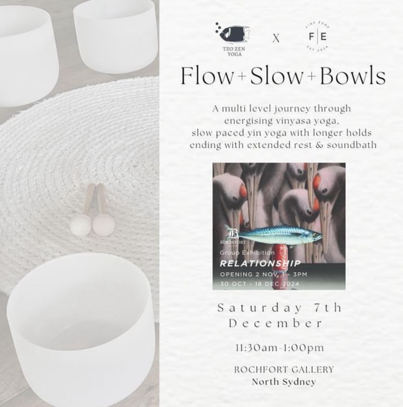 Flow + Slow + Bowls at Rochfort Gallery