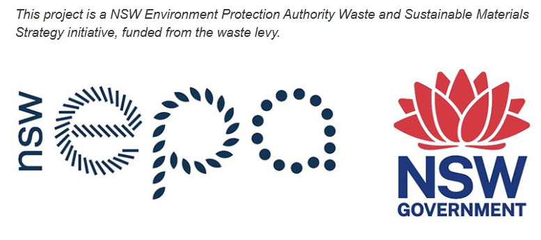 Logos of NSW EPA and the NSW Government. 