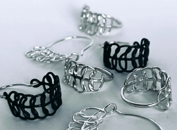 various silver metal rings