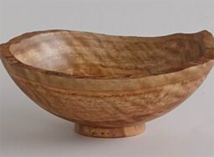 Raw timber bowl