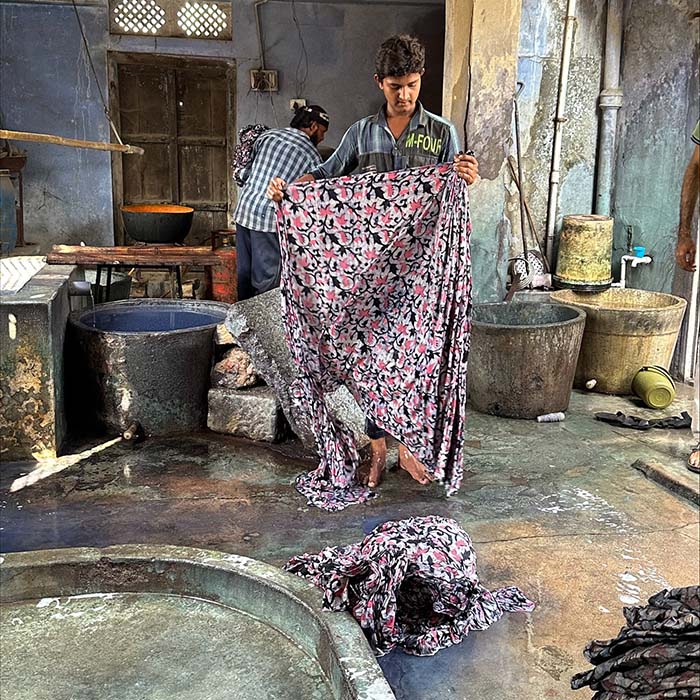 Sip and Stitch Through India